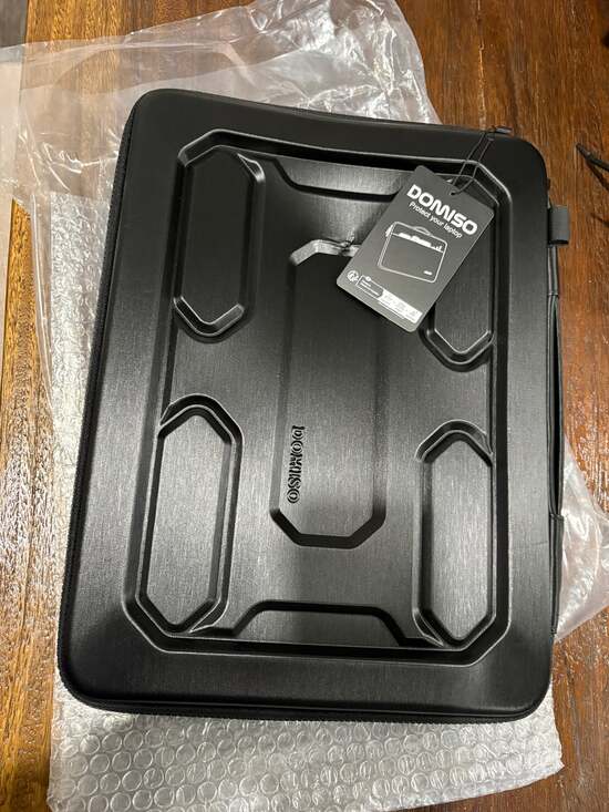 DOMISO Accessories - Domiso 15.6" Laptop Sleeve Protective Hard Case Black NEW NIP